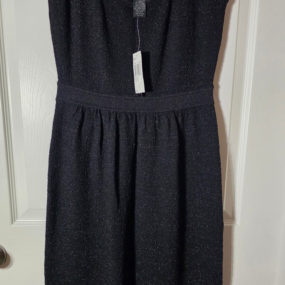 Grace Elements Black Sparkle Square Neckline Stre… - image 4